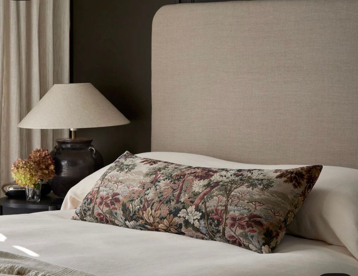 Woodland Estate Fabric Russet – room setting | Venia Home