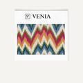 Irregular zigzag fabric III upholstery swatch by Venia Home