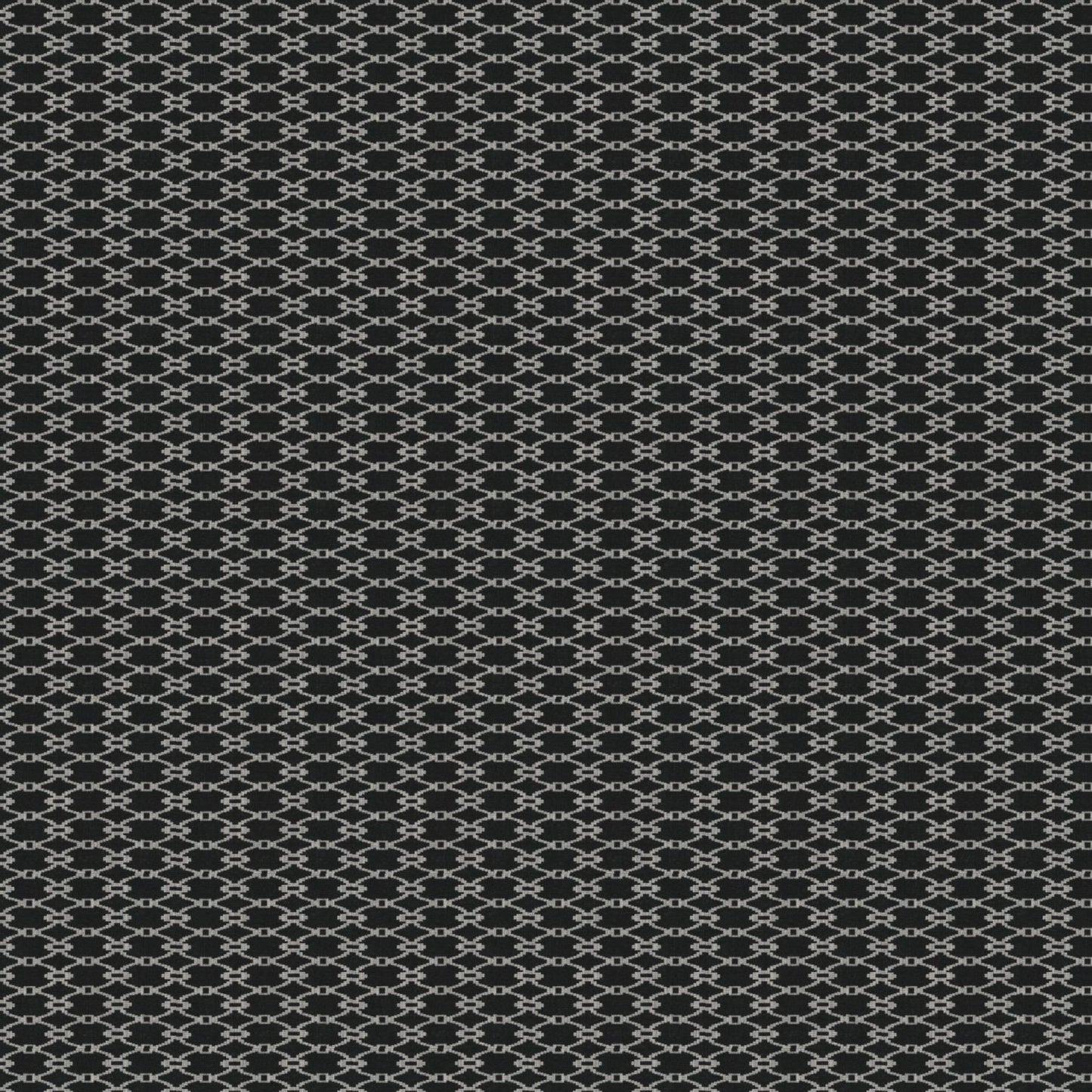 Kuro mosaic black and white fabric detail 2
