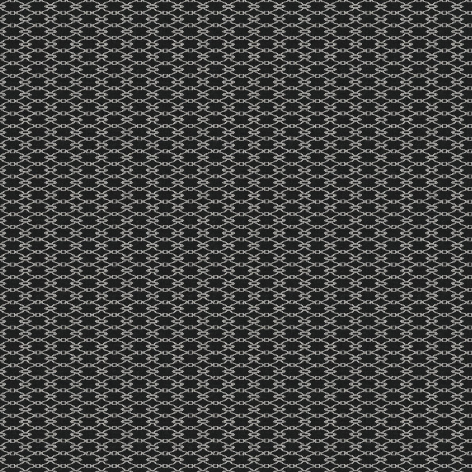 Kuro mosaic black and white fabric detail 2