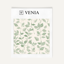 Leaf Whisper Fabric – Sage