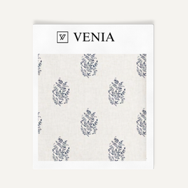 Meadow Buta Fabric – Indigo