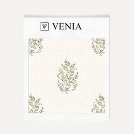 Meadow Buta Fabric – Olive