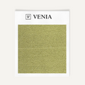Lime green modern luxe bouclé upholstery fabric swatch by Venia Home