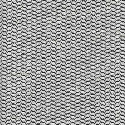 Monochrome ripple black and white fabric styled detail