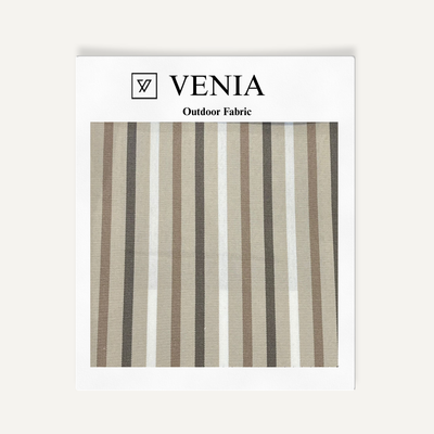 Nautical Taupe Outdoor Fabric