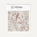 Redwood Perch and Plume upholstery fabric swatch by Venia Home