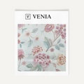 Petal song upholstery fabric swatch by Venia Home