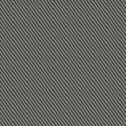 Close-up detail of pixel houndstooth black and white fabric