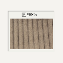 Plush Ridges Faux Fur Fabric - Taupe