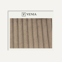 Plush Ridges Faux Fur Fabric - Taupe