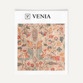 Ivory rustic impressions upholstery fabric swatch by Venia Home