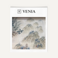 Sansui Japanese Shibui upholstery fabric swatch by Venia Home