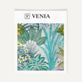 Sea fern upholstery fabric swatch by Venia Home