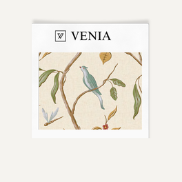 Songbird Trail Fabric – Cream