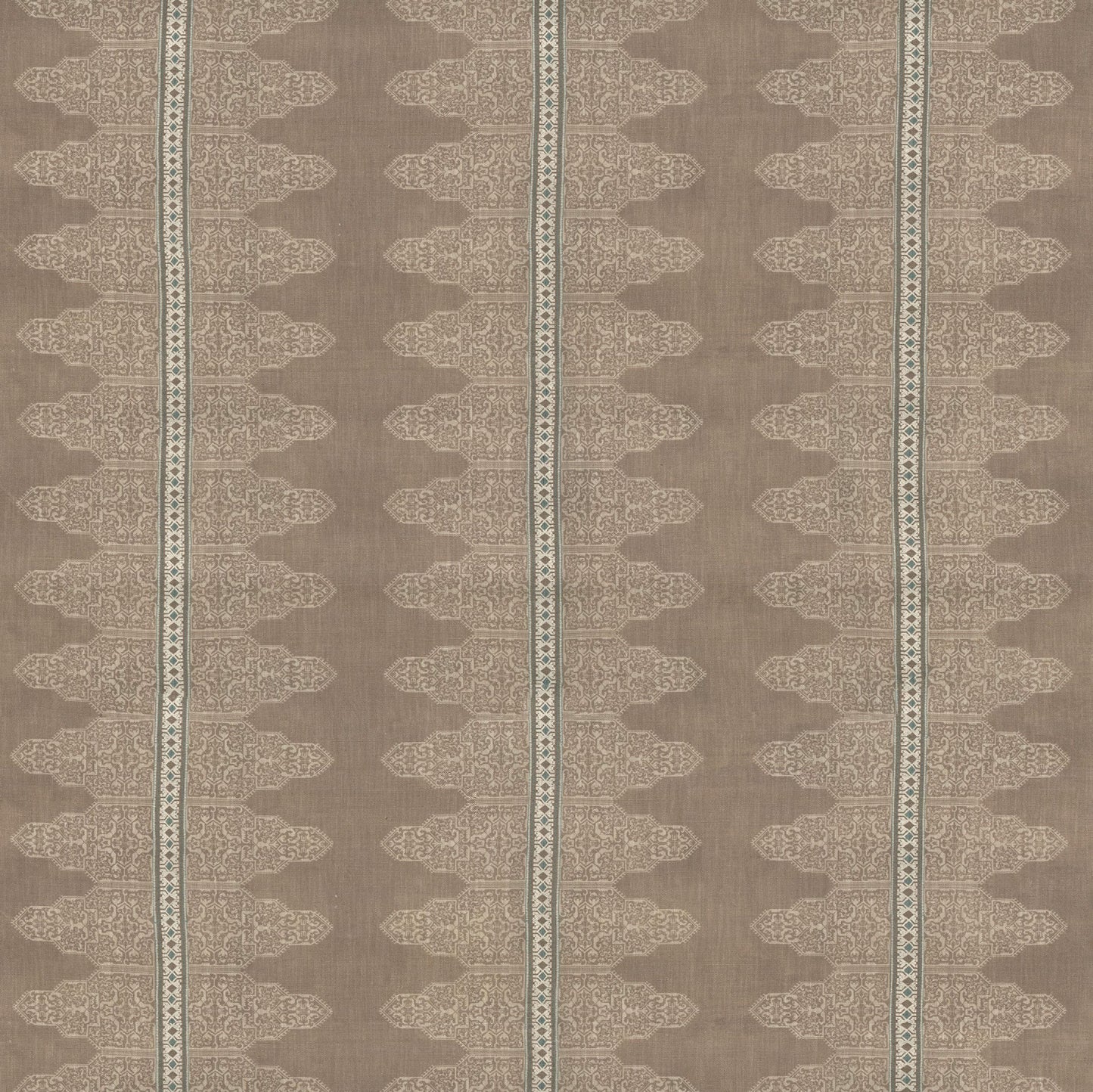 Dull pink spice route impressions fabric detail