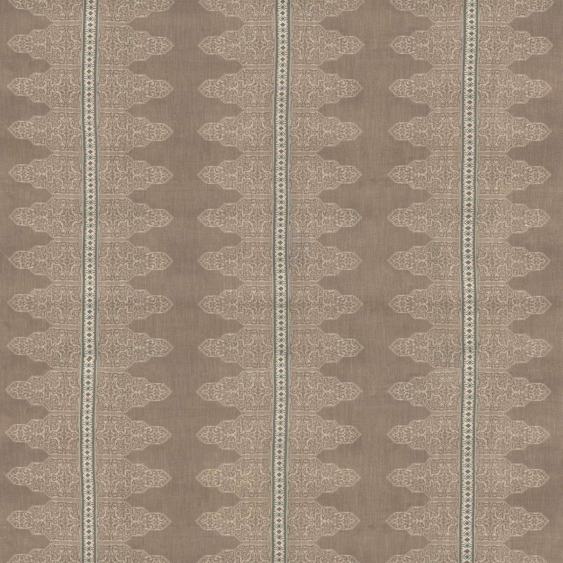 Dull pink spice route impressions fabric detail