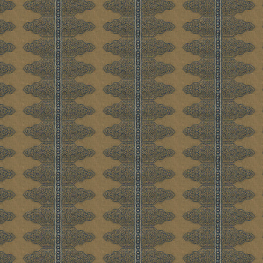 Gold spice route impressions fabric detail