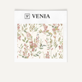 Blush spring meadow upholstery fabric swatch by Venia Home