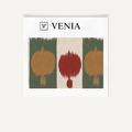 Stripe and dot fabric II upholstery swatch by Venia Home