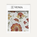 Summer wheel upholstery fabric swatch by Venia Home