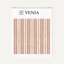 Tonal Stripe Fabric - Blush Pink