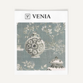 Sage Tsubo Japanese Shibui upholstery fabric swatch by Venia Home