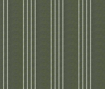 Green vision stripes fabric styled detail