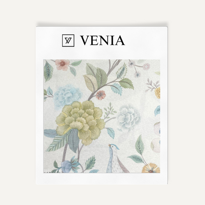 Wildrose charm upholstery fabric swatch by Venia Home