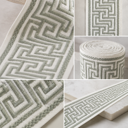 Zeus Embroidered Trim