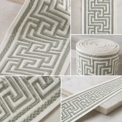 Zeus Embroidered Trim